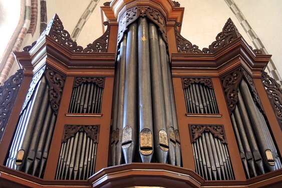 Orgel in der St. Johanniskirche zu Krummesse - Copyright: Barbara Wagner