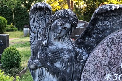 Engel auf dem Friedhof der Kirchengemeinde Krummesse - Copyright: Katja Launer