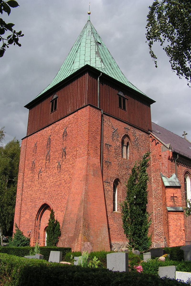 Die St.-Johannis-Kirche in Krummesse