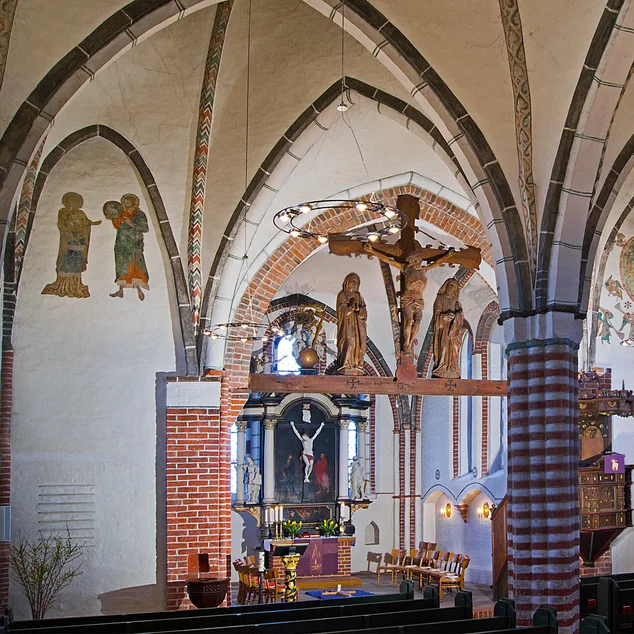 Innenansicht von St. Johannis Krummesse