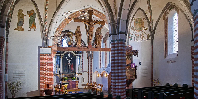 Innenansicht von St. Johannis Krummesse
