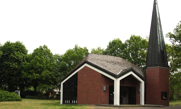 Außenansicht der Adventskapelle Kronsforde